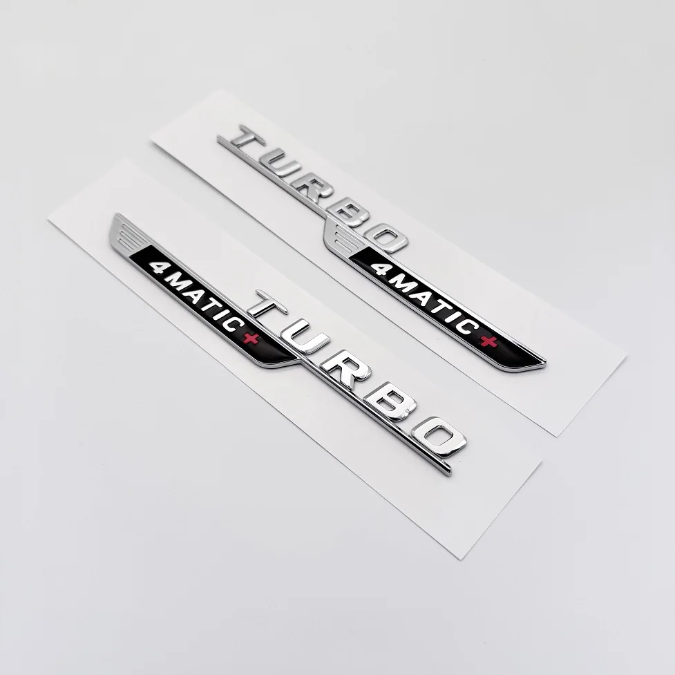 2024 новые буквы Numbe TUURBO 4MATIC + эмблема для Mercedes Benz AMG GT E53 GLE53 A35 A45s CLA35s CLA45s наклейка на