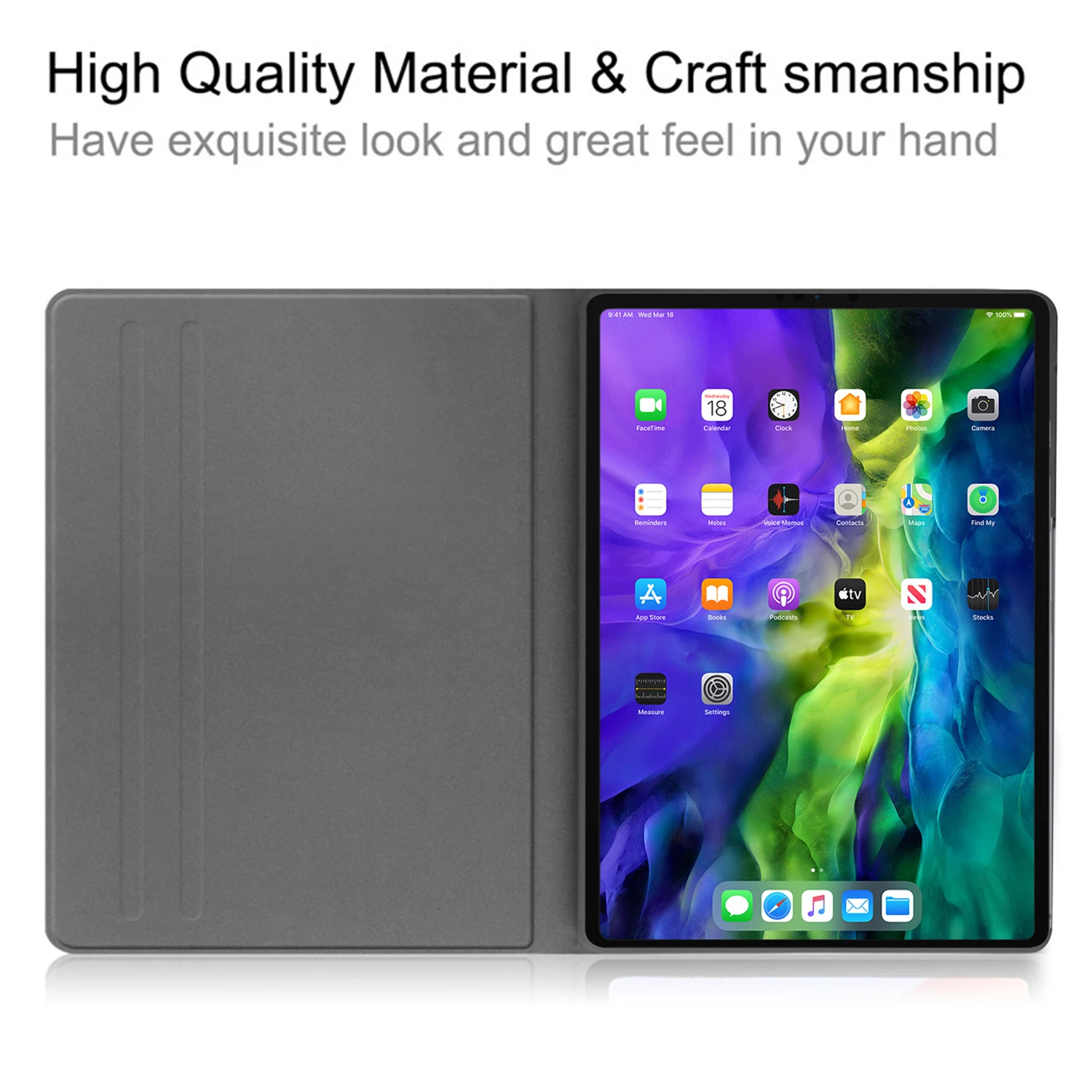 Магнитный чехол 9 7 дюйма для Ipad 5th 2017 6th 2018 Gen компьютера A1822 A1823 A1893 A1954 оболочка |