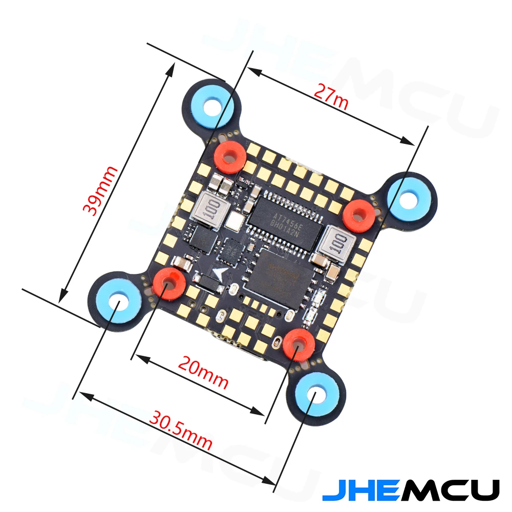 JHEMCU F405-XSD F405XSD Контроллер полета с OSD Baro BlackBox 5V 10V Dual BEC 3-6S 20-30 5 MM для RC FPV Freestyle Drone