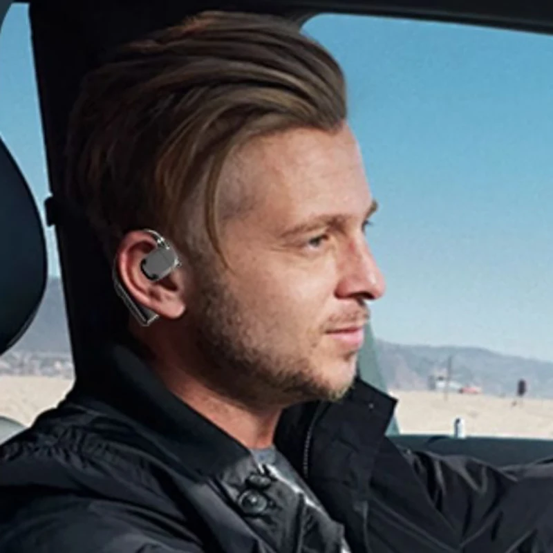 Bluetooth-гарнитура Rotaion большой емкости с HD-микрофоном светодиодным цифровым