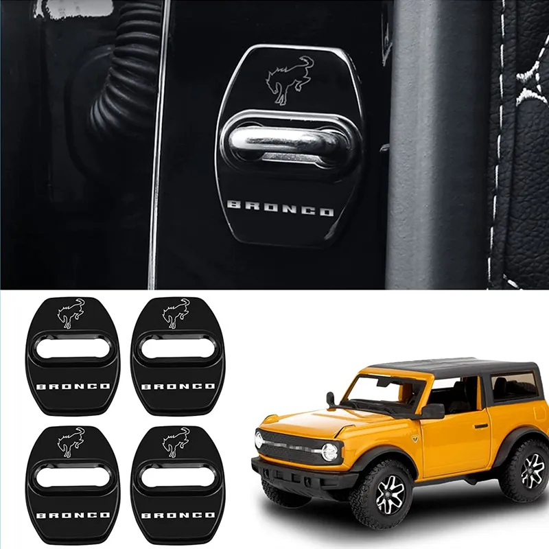 

Защитный чехол для дверей, с эмблемой, 4 шт., для Ford бронco, 2023, 2022, аксессуары для 2021