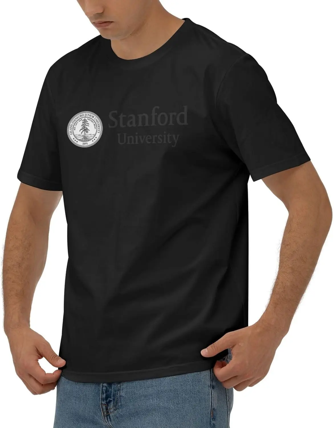 Стэнфордский университет повседневная удобная хлопковая мужская стандартная