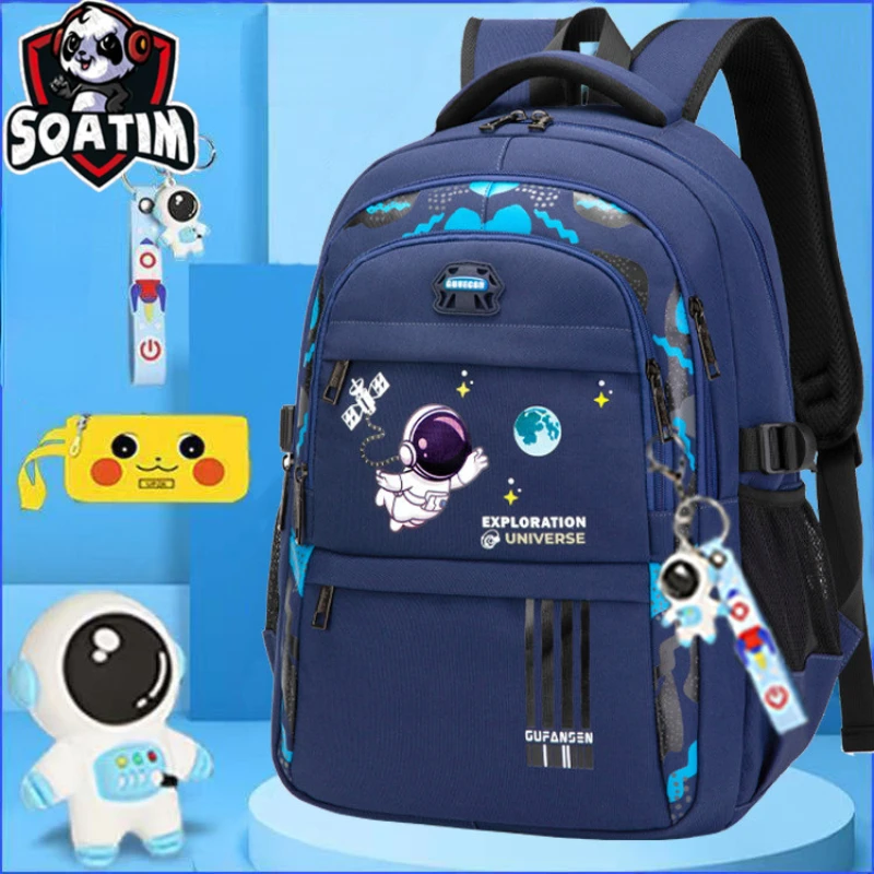 Kids backpack children School Bags For Boys orthopedic school Backpack Waterproof Primary Schoolbag book bag mochila infantil