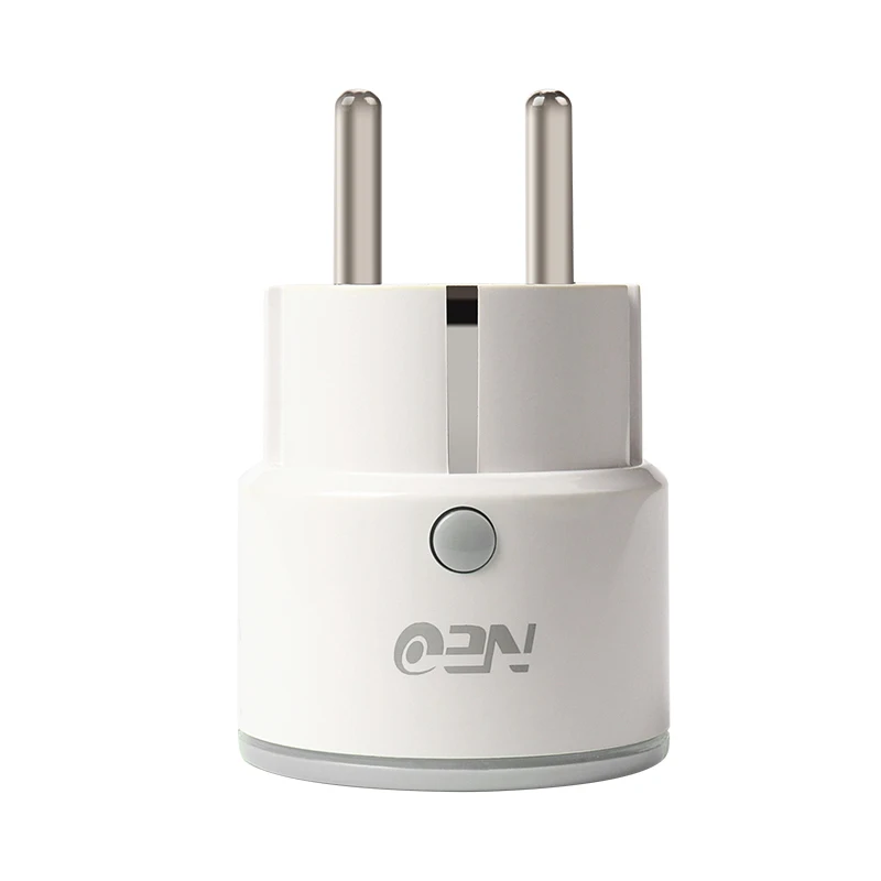 

Mini EU Smart Plug Wifi Socket 16A with Power Monitor TuyaSmart App/Voice/Timing Remote Control Works with Alexa Google Home