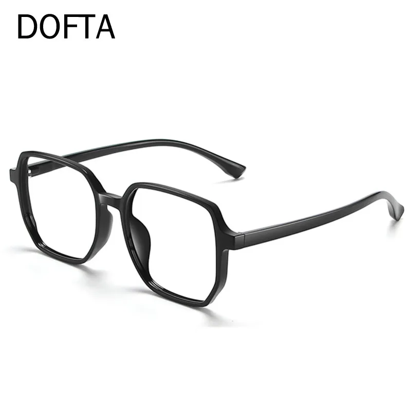 

DOFTA TR 90 оправа для очков, женские ультралегкие многоугольные очки по рецепту, мужские очки, оптические очки для близорукости 5755