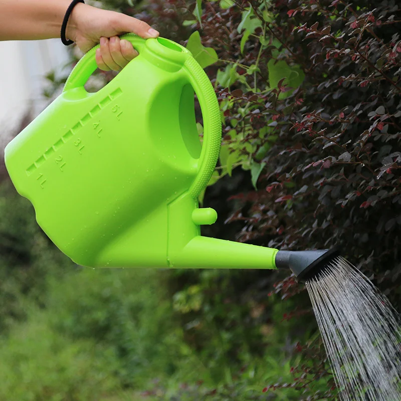 

Large Capacity 9L Watering Can Long Spout Portable Manual Irrigation Small Spray Bottle Thickening Plant Watering Pot