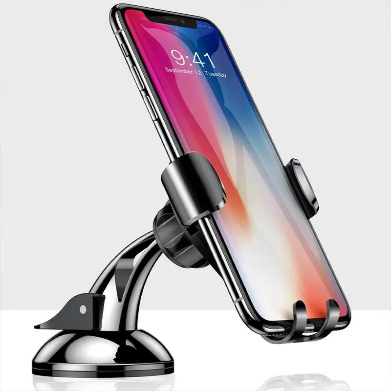 

Универсальный автомобильный держатель для телефона для IPhone X, 8, 7, гибкий держатель для телефона с гравитационной реакцией для Sony