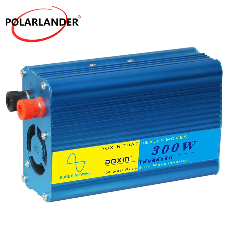 

PolarLander Car Power Inverter 300W Pure Sine Wave 12V DC to 220V AC Car Converter 50HZ Car Accessories