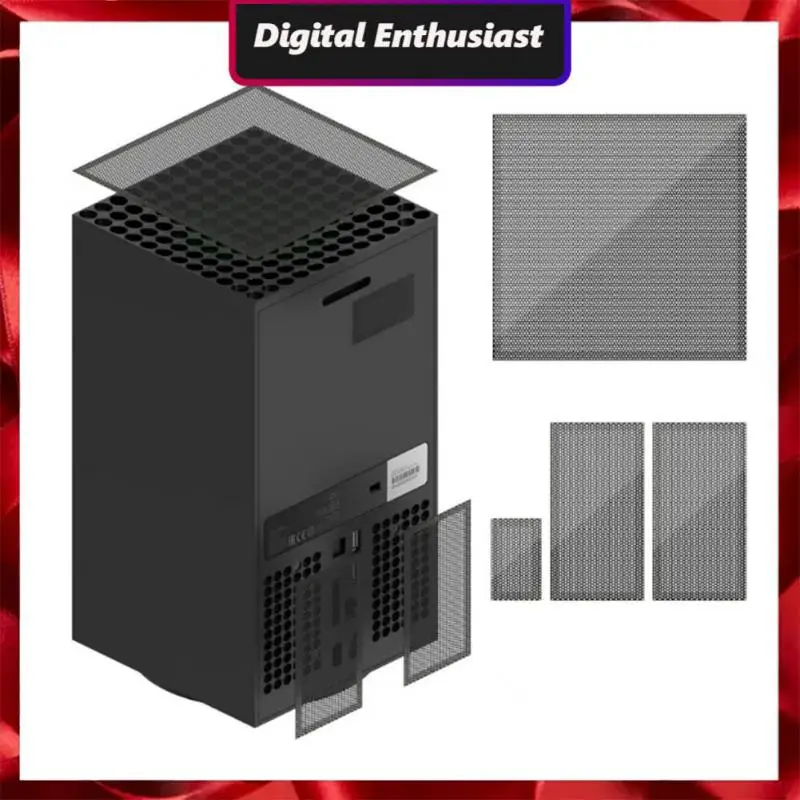 

Game Accessories Dustproof Cover Prevent Dust Wear-resistant Console Dustproof Cover Black Endures High Temperature Cover PVC