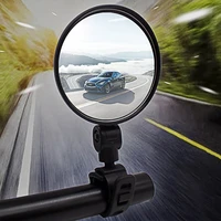 bike mirror handlebar rearview mirror for bicycle motorcycle 360 rotation adjustable wide angle modified convex mirror reflector