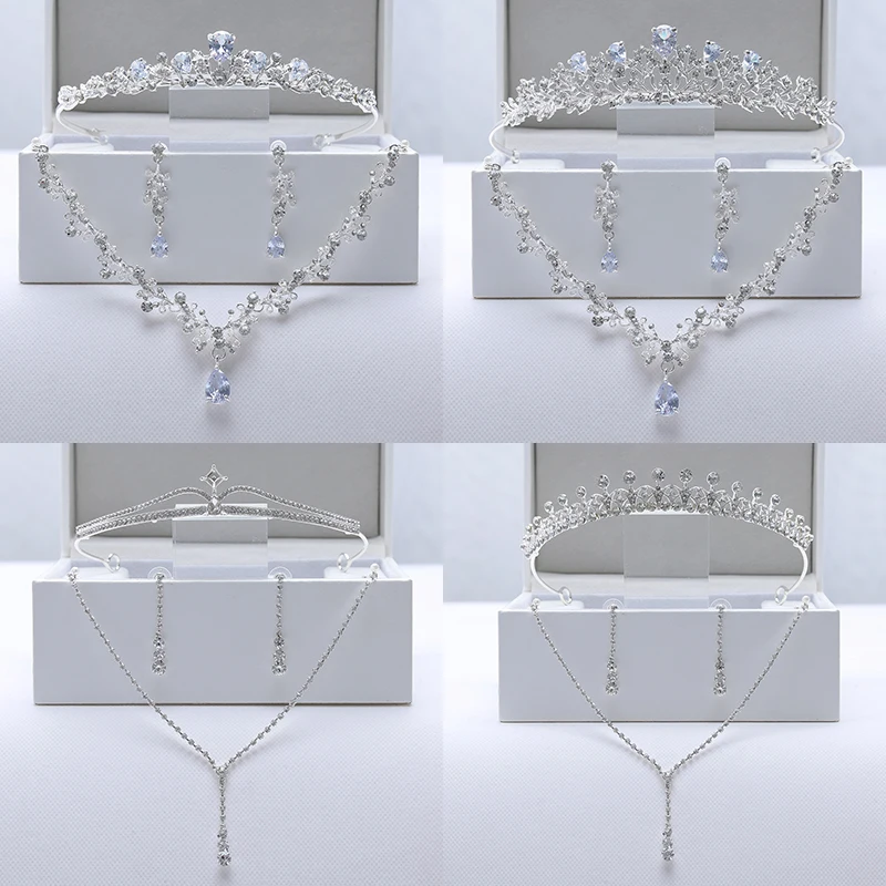 Itacazzo головные уборы полная атмосферы модная Серебряная Женская Свадебная Тиара