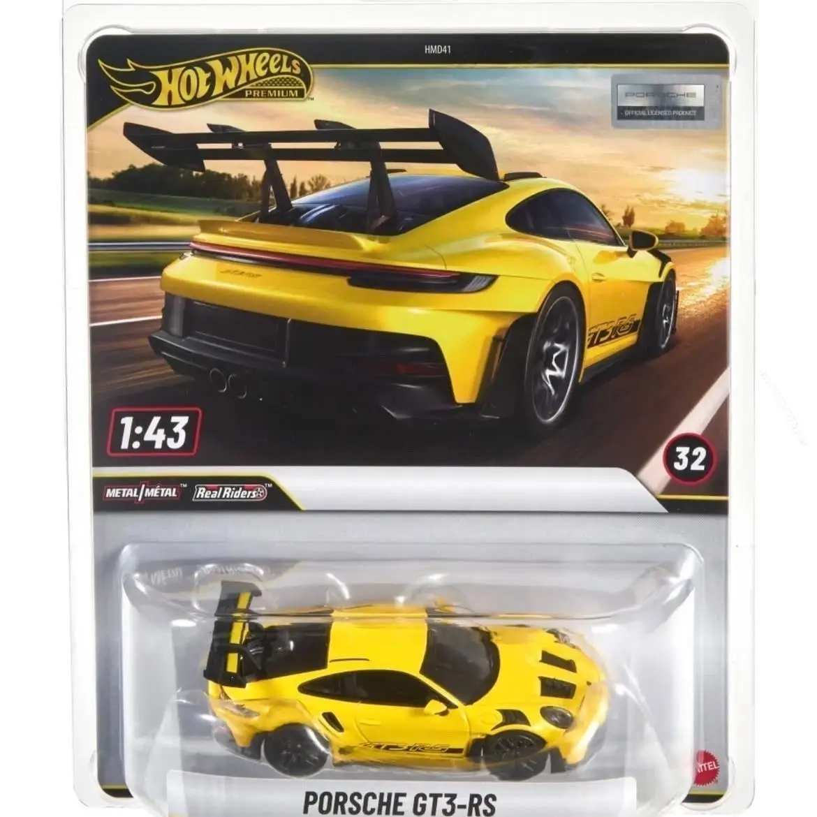 Фото Hot Wheels Premium HMD41-K Toyota Tacoma McLaren W1 Porsche GT3 RS 1969 Camaro Pro 1:43 Коллекционная модель автомобиля из литого металла, подарок для коллекционеров. №3