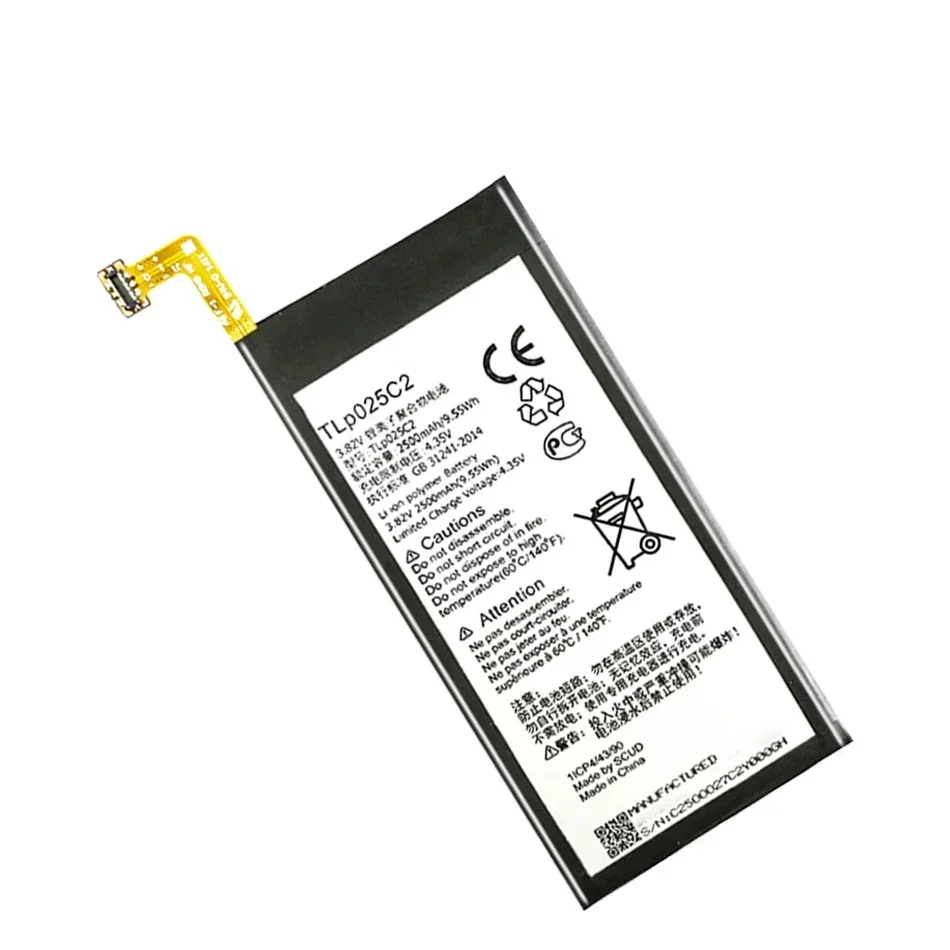 Аккумулятор TLP025C1 TLP025C2 2500 мАч для Alcatel One Touch POP 4 Plus 4+ OT-5056D 5056A 5056N 5056O 5056W мобильного