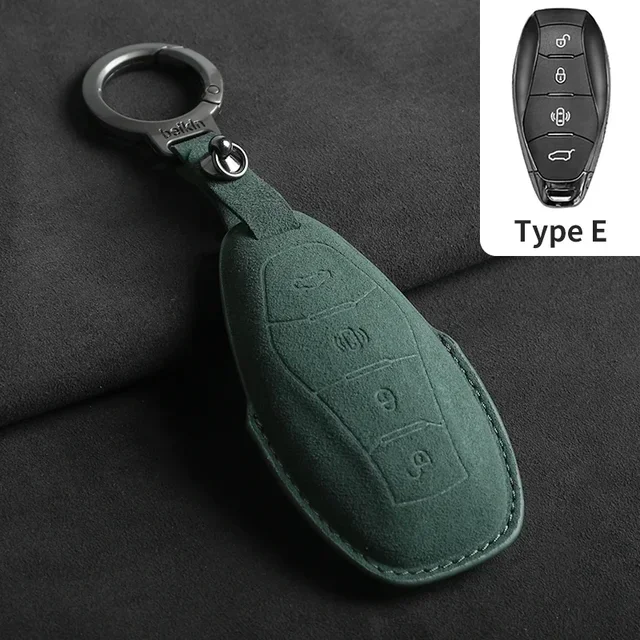 

Чехол для автомобильного ключа для FAW Hongqi H5 2021 2022 2023 2024 Hongqi H5, замшевый чехол для ключей для автомобиля для брелока Hongqi