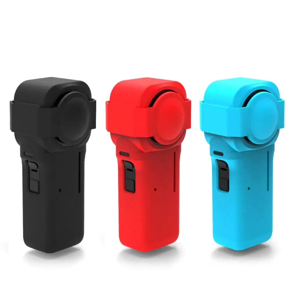 

Силиконовый защитный чехол для объектива, устойчивый к царапинам чехол, совместимый с 1-дюймовой панорамной экшн-камерой Insta360 One Rs