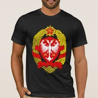 emblem of socialist republic of serbia printed mens t shirt summer cotton short sleeve o neck unisex t shirt new gift s 3xl