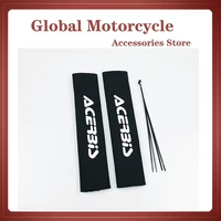 front fork protector shock absorber guard wrap cover fork skin for motorcycle motocross pit dirt bike yzf250 crf250 crf450