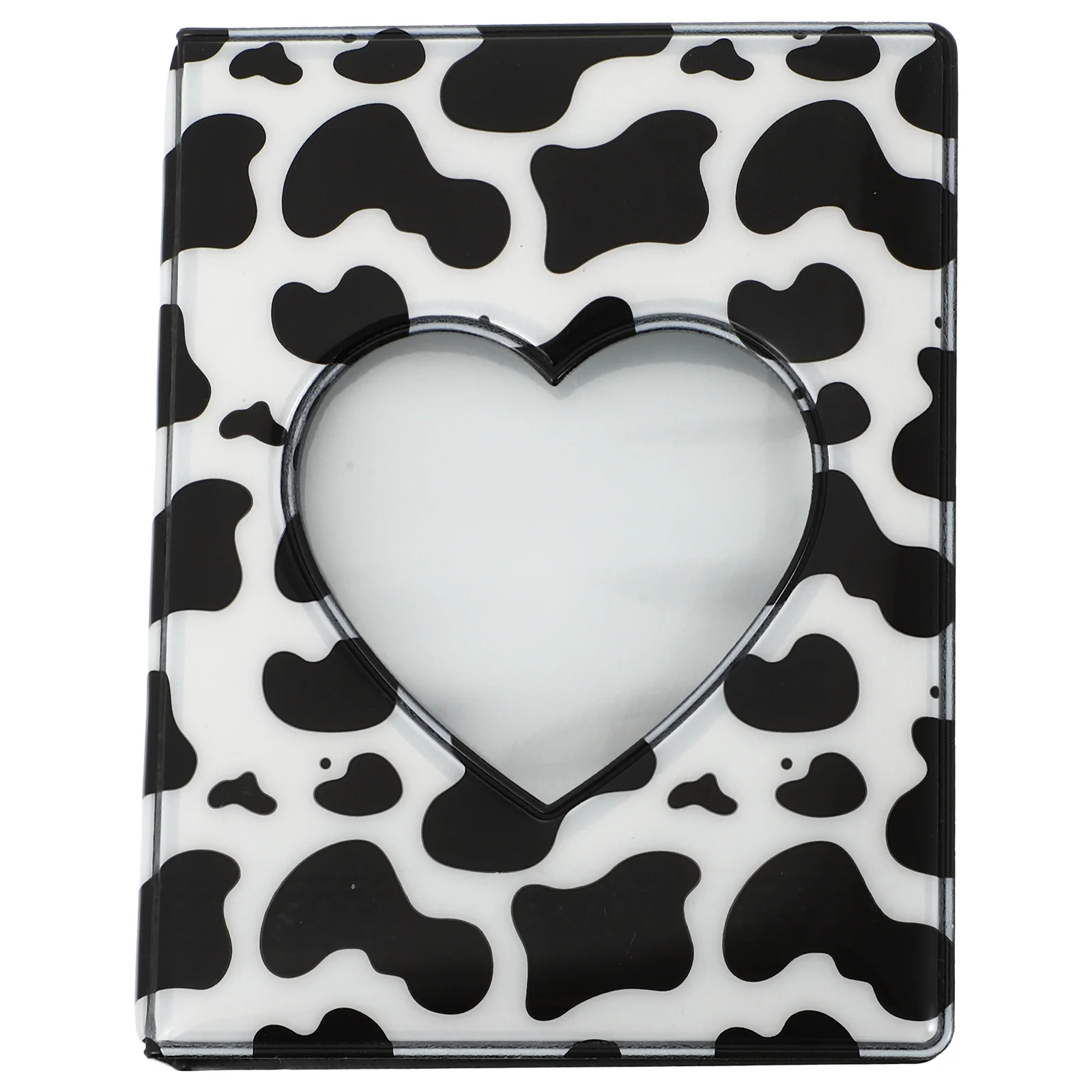 

Photo Album Photocard Mini Book Binder Holder Heart Storage Kpop Picture Albums Inch Hollow Gift Postcards Cow Photocards