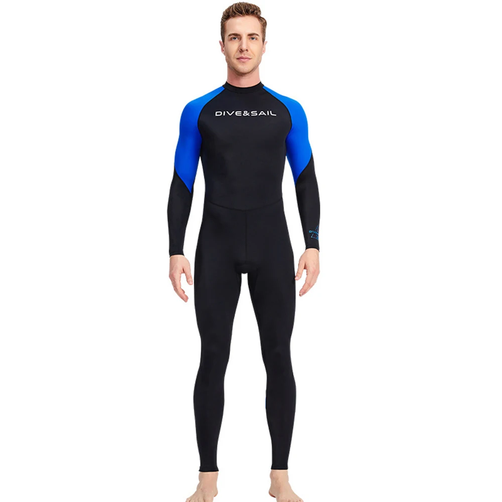 Men's Lycra Surfing Suit One-Piece Quick-Drying Sunscreen Defend Jellyfish Water Sports Swimming Snorkeling Surfing Suit