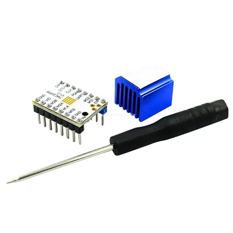 

2A TMC2208V1.2 Stepper Motor Drive Silent 256 Subdivided 3D Printer Accessories Dropship
