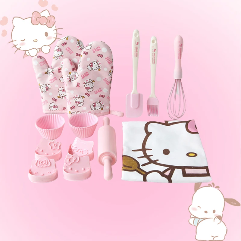 Набор инструментов для выпечки Hello Kitty Sanrio аниме подлинный венчик печенья против