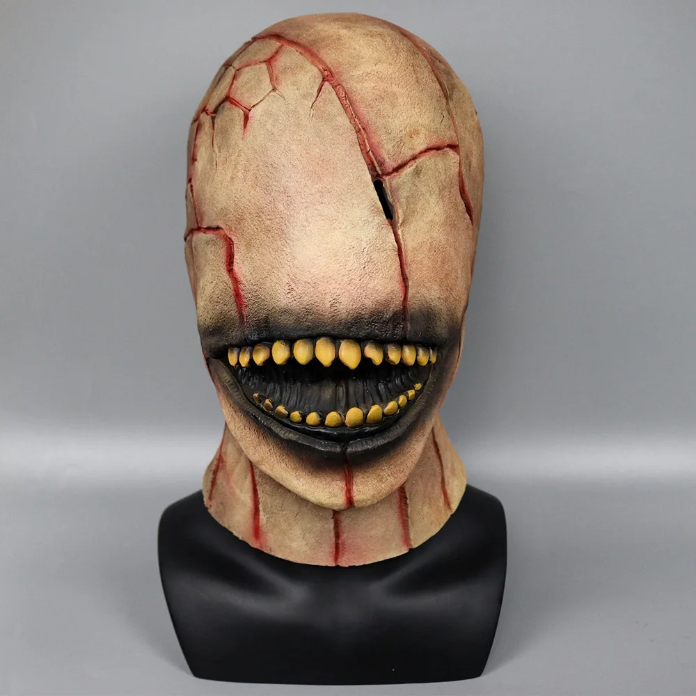 

New Faceless Ghost Full Head Hairless adult Horror mask Halloween Cosplay costume accessories Full face Latex mask Horror Ghost