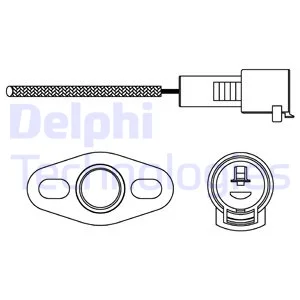 

DELPHI ES10226-12B1 LAMBDA SENSOR 97-COROLLA CAMRY