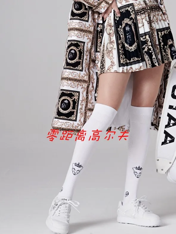 Women 2023 GOLF GOLF outdoor sports socks combed cotton is prevented bask in socks