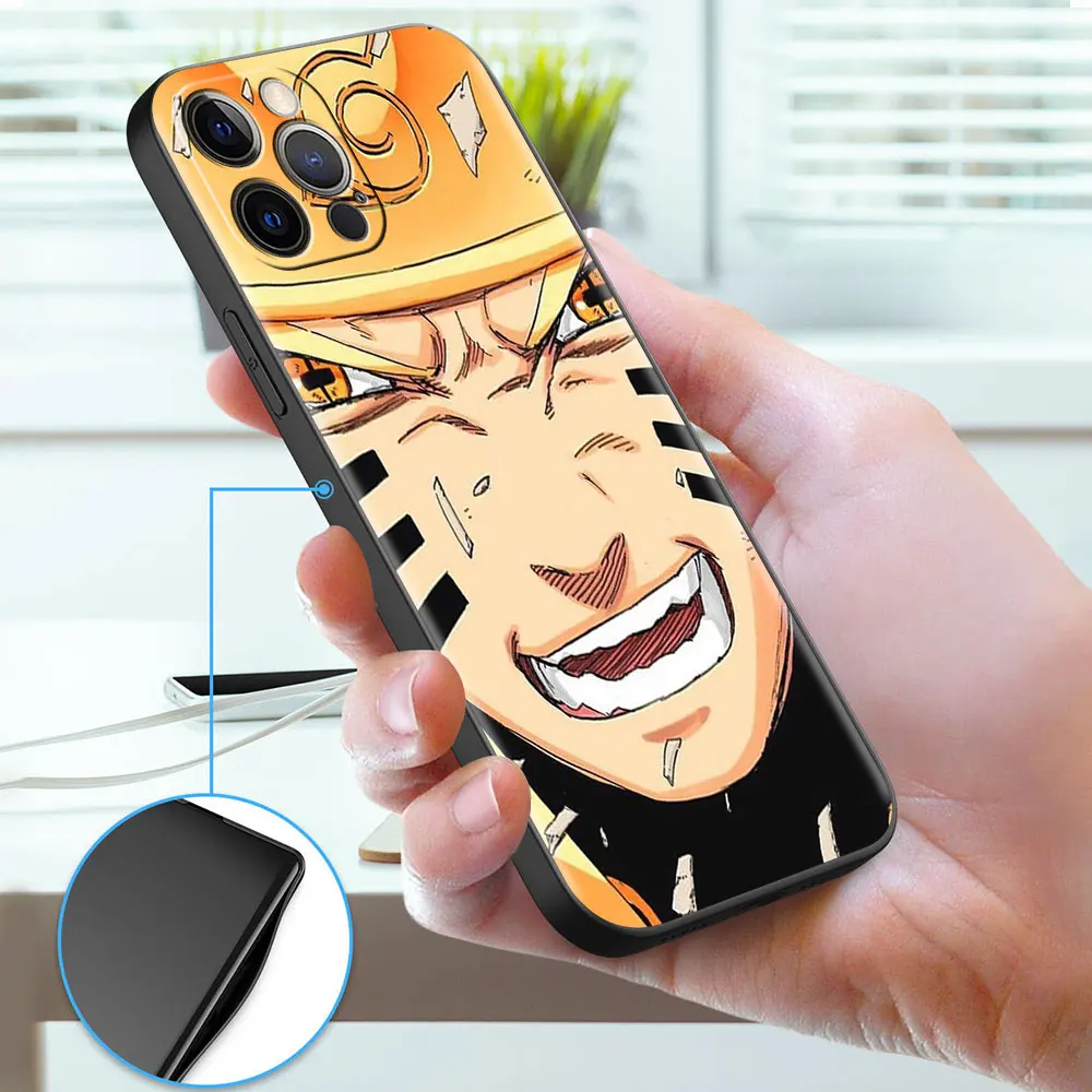 Чехол Naruto Sasuke для iPhone 13 12 Mini 11 Pro 7 8 мягкий чехол телефона XR X XS Max 6 6S Plus 5 5S SE ТПУ
