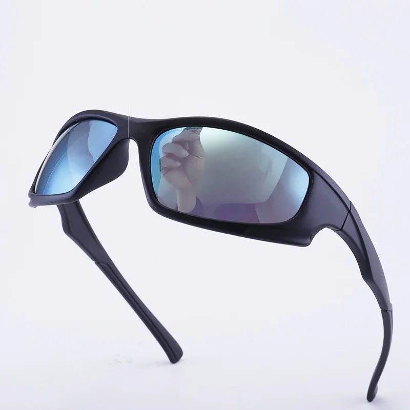 Мужские и женские спортивные поляризационные винтажные солнцезащитные очки для