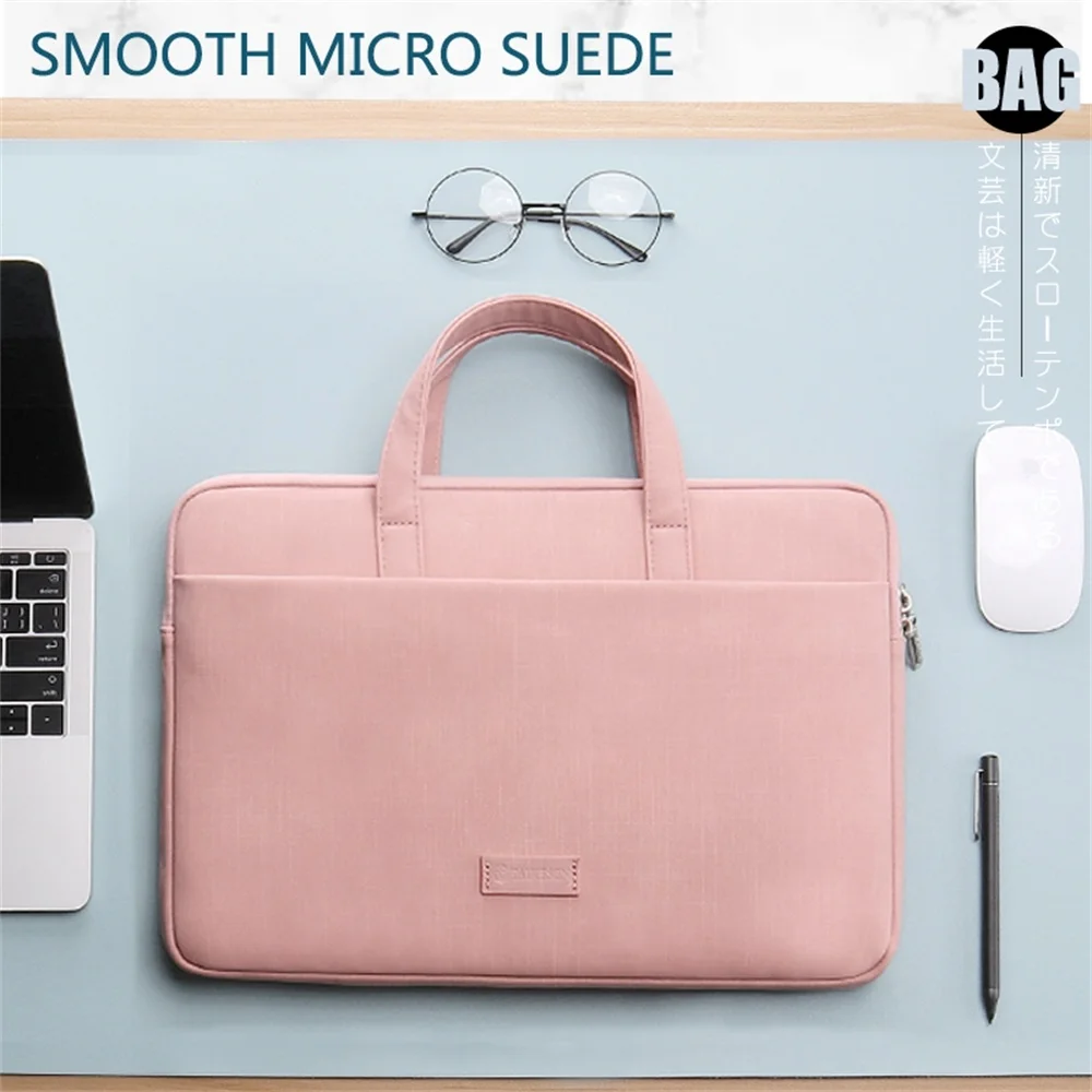 

Сумка для ноутбука Macbook Air Pro13, чехол 14, 15, 15,6 дюйма, водонепроницаемая сумка для ноутбука, сумка-портфель для Huawei, Xiaomi, Dell, Acer, HP