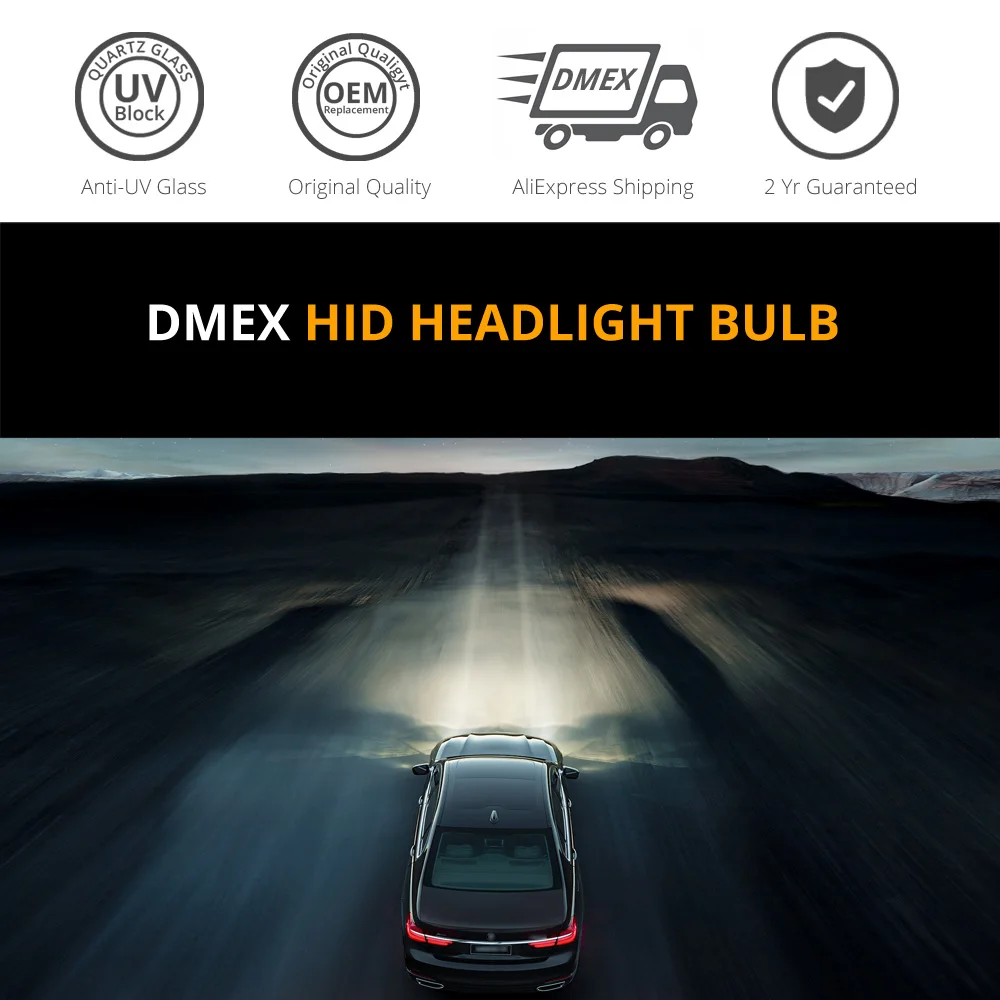DMEX модернизированные OEM 12В 8В D1S Ксеноновые HID фары лампы 4300K 5500K 6000K 8000K 66140 66144 85410 85415