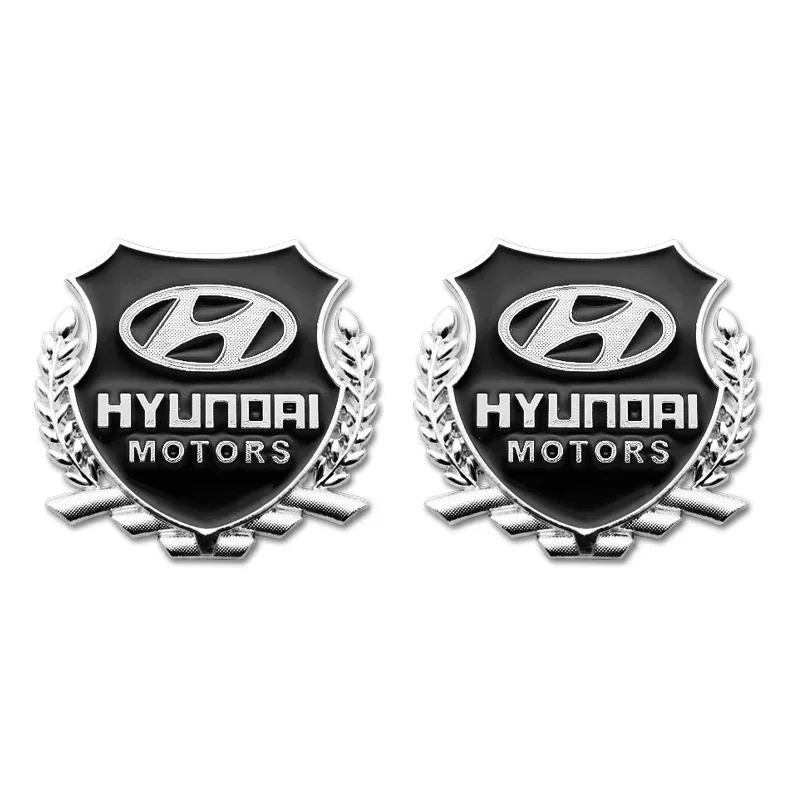 

2 шт. наклейки на окно автомобиля, боковой значок для Hyundai Elantra IX35 Creta Tucson I20 Accent I30 Ioniq Kona IX25 Santa Fe Getz Sonata
