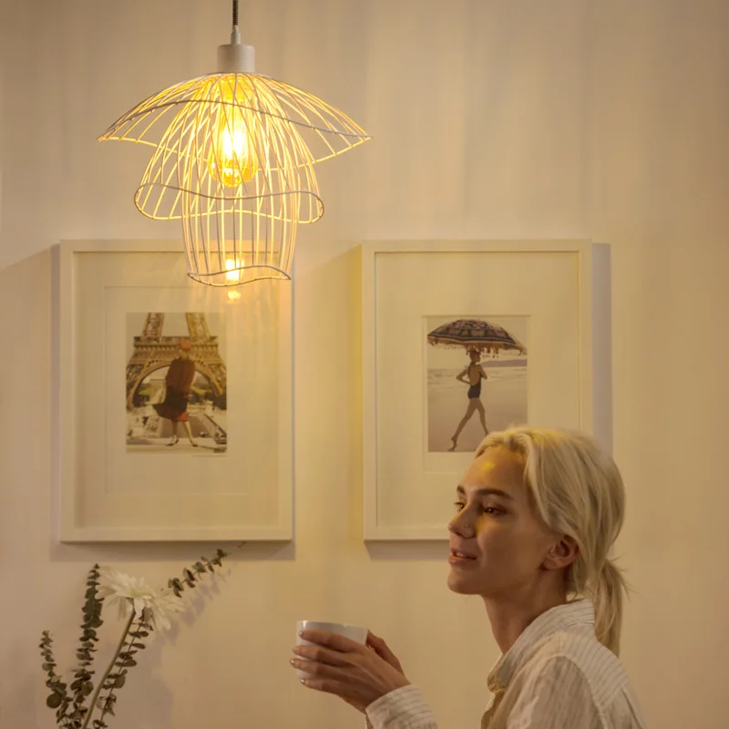 

Скандинавская маленькая люстра для крыльца, простая лампа для балкона, лампа для коридора, коридора, лампа для прихожей, лампа для бара, рест...