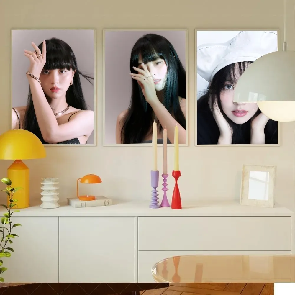 Наклейки в виде постера Ким So Hyun Корейском стиле украшение для гостиной спальни