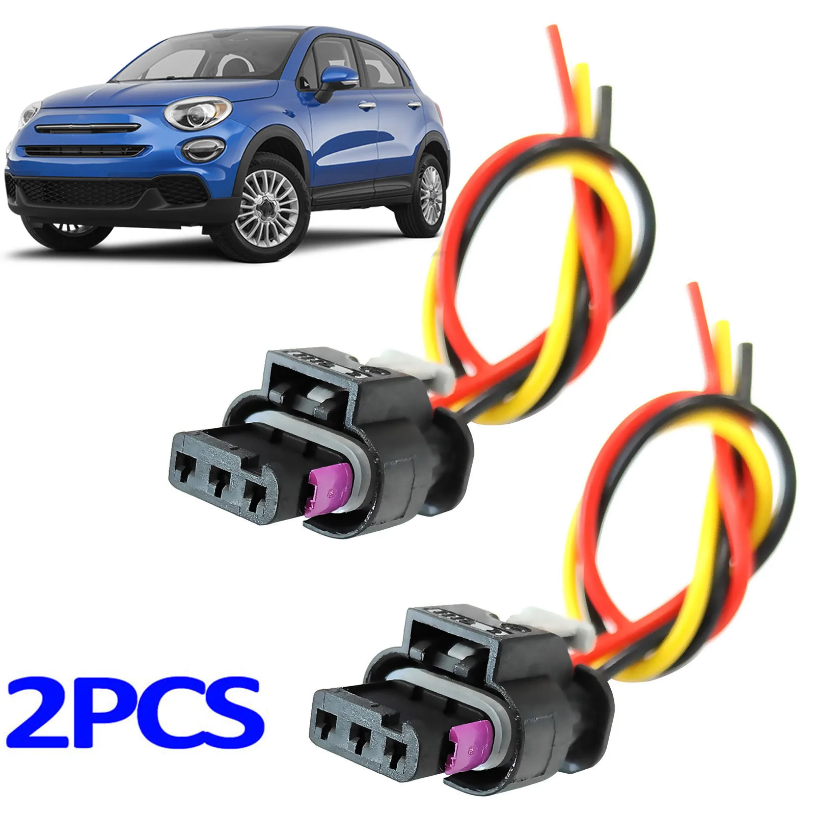 2x для Fiat 500L 500x Fiorino Panda Qubo Tipo Doblo Ducato 3PIN разъем датчика контроля расстояния парковки