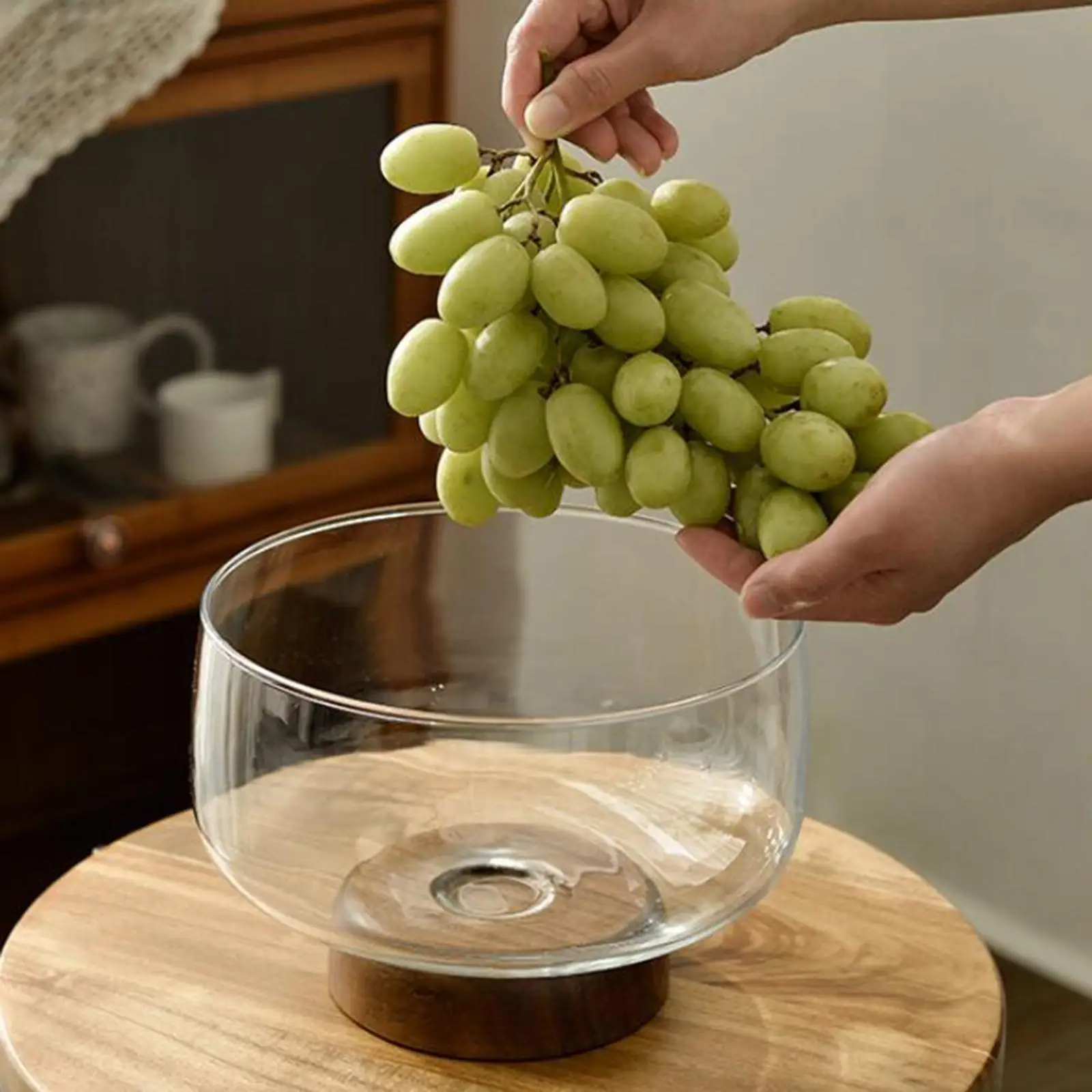 

Japanese Style Fruit Bowl Dry Fruit Tray Fruit Tray Dish Decorative Bowl Platter for Countertop Restaurant Tabletop Home Kitchen