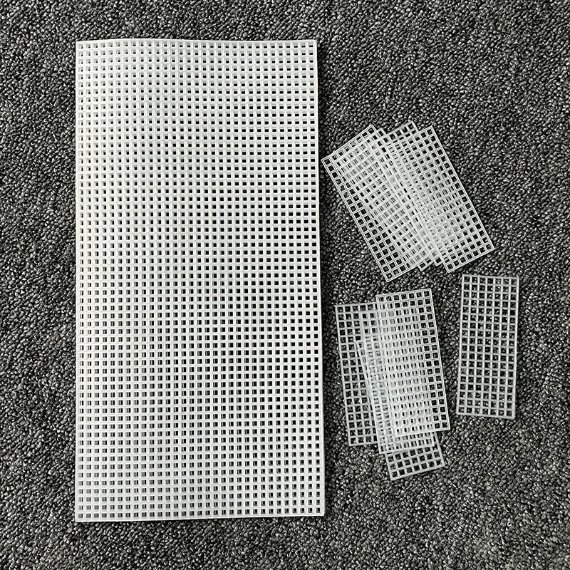 Пластиковый сетчатый тканевый мешок крючок для резьбы ковра товары рукоделия