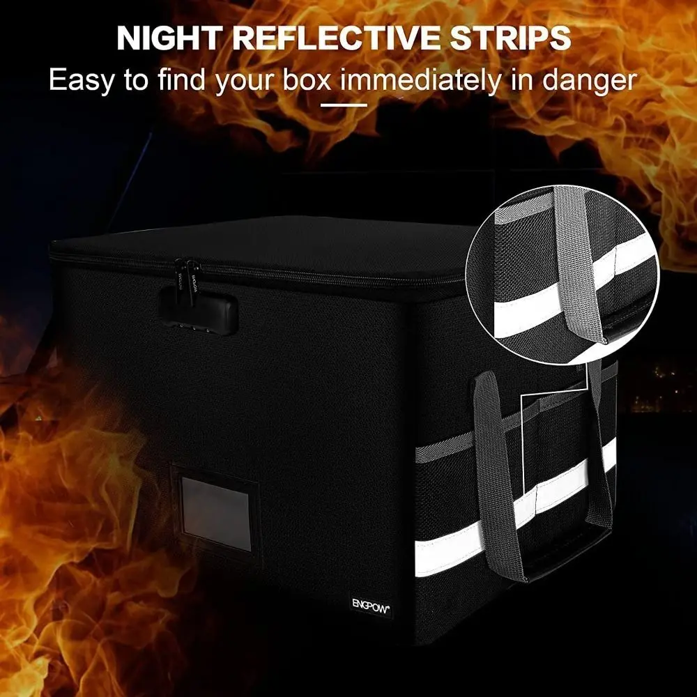 Водонепроницаемый Огнестойкий Органайзер Для Документов Большая Емкость