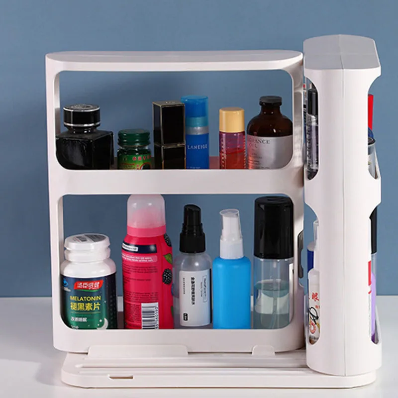 Кухонная полка для специй хранения пищевых контейнеров приправ вращающаяся