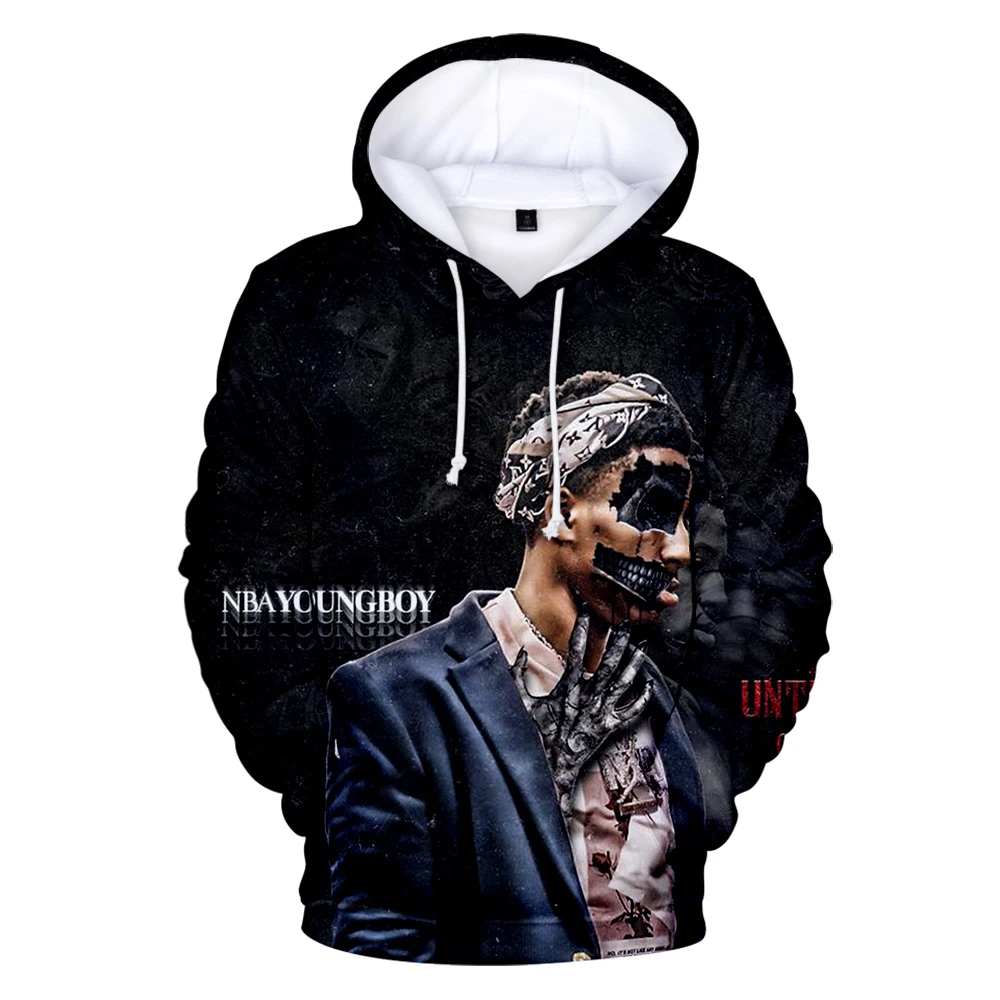 

Classic Harajuku Youngboy 3D Hoodies Sweatshirts Men/Women Young People Long Sleeve Hoodie Fashion Casual Sweatshirt Pullovers