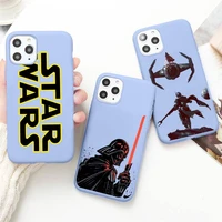 star wars the mandalorian yoda phone case for iphone 13 12 mini 11 pro max x xr xs 8 7 6s plus candy purple silicone cover