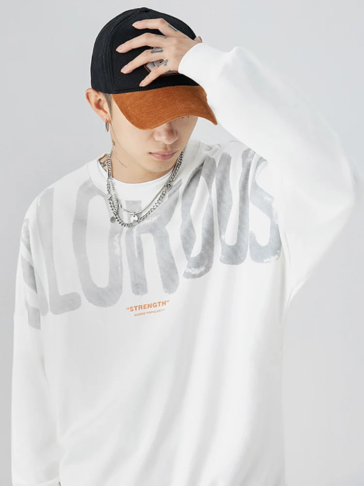 

2022 Casual Fashion Clothes Mens Oversize Hoodies Sweatshirt Mens Black White Yellow Hip Hop Punk Pullover Streetwear