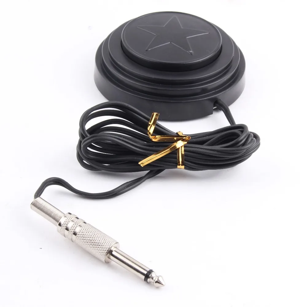 

2022 new hot Tattoo foot Tattoo Machine Tattoo Power Round 360 Star Tattoo Machine Foot switch Foot Pedal Free shipping