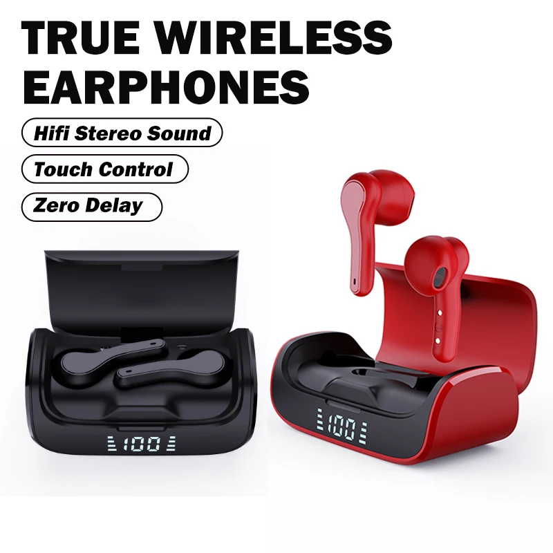 

Bluetooth Headset WirelessANCActive Noise Reduction5.0Touch Stereo HeadsetType-cInterface