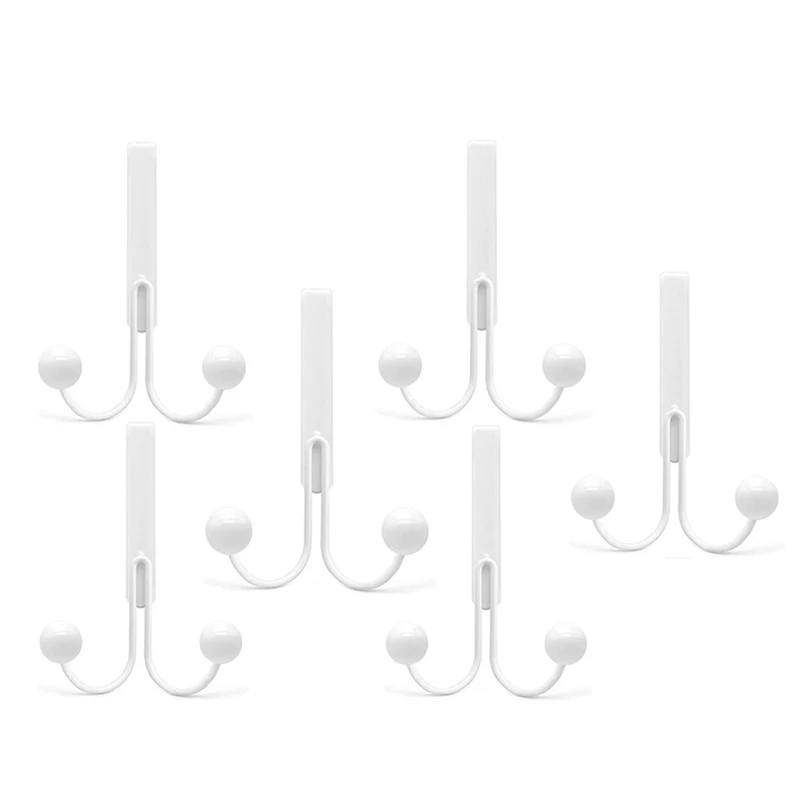 

6 Pack Door Hangers, Metal Door Hangers Door Hangers For Hanging Coats, Bags, Pants, Hats, Scarves