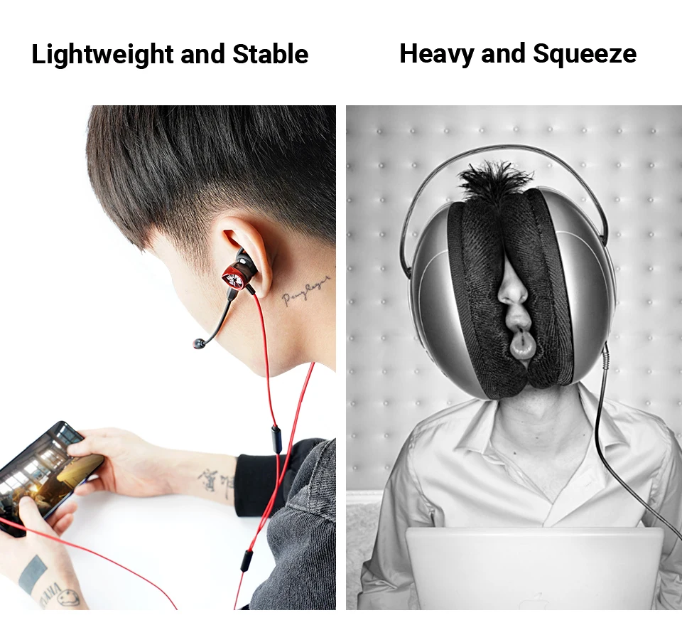 Проводные Игровые наушники Langsdom G200X стерео гарнитура с двойным HD микрофоном для