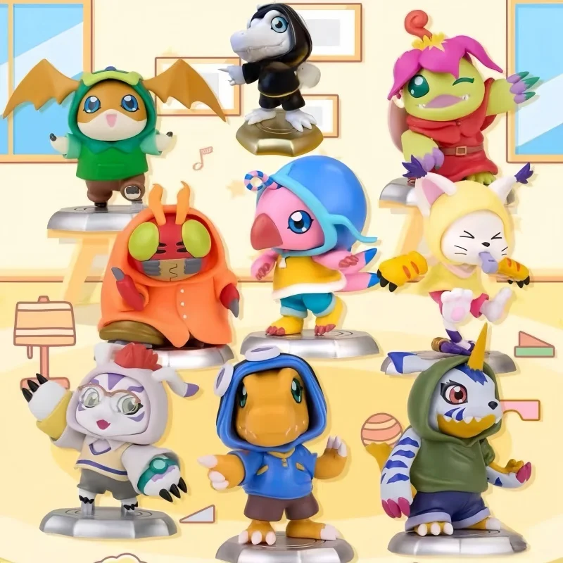 Фото Цифровые монстры, аниме-фигурки, слепая коробка, Digimon Adventure, загадочная коробка, аниме, серия Great Adventure, коробка, коллекция игрушек, подарок №1
