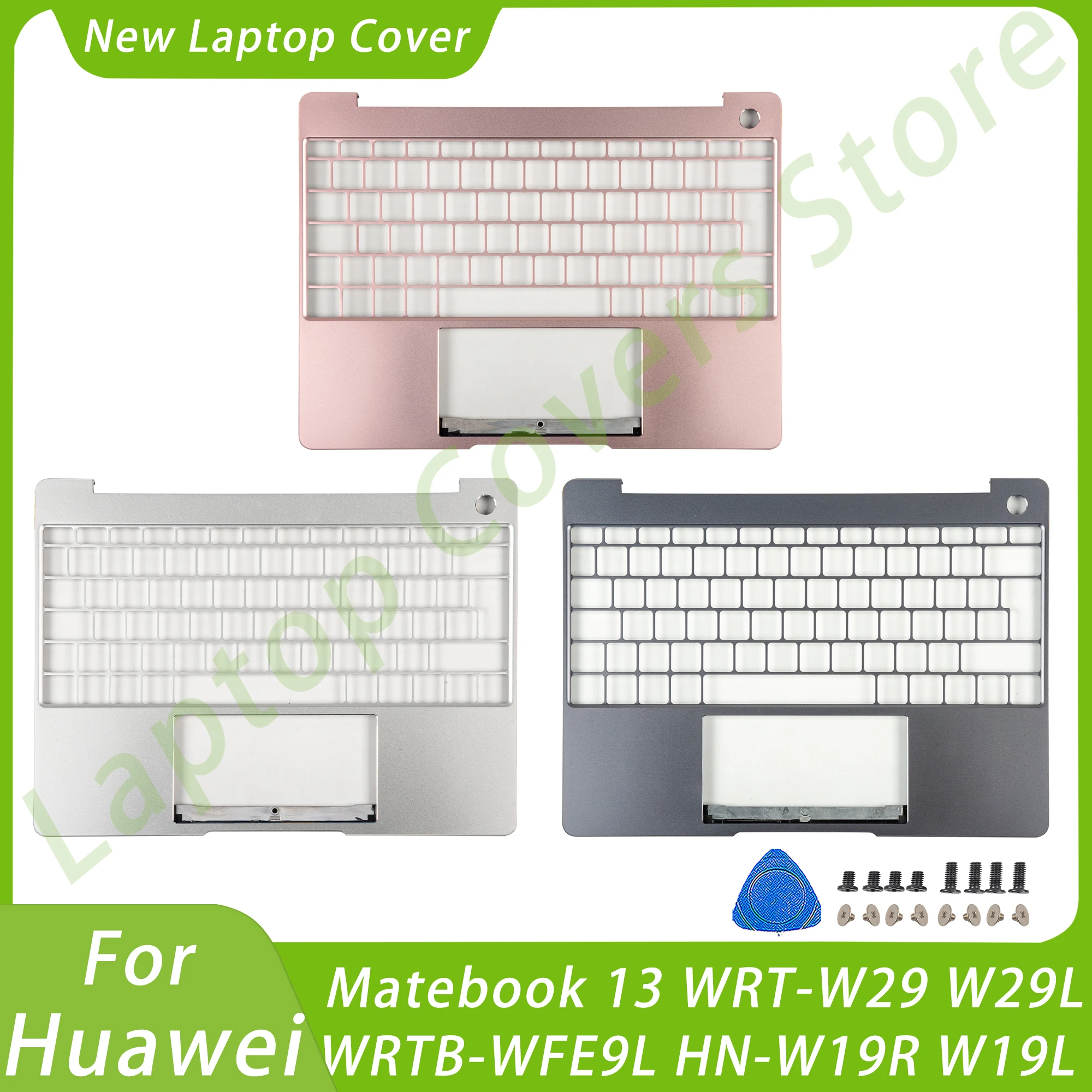 

German Spanish French Japanese For Huawei Matebook 13 WRT-W29 W29L WRTB-WFE9L HN-W19R W19L Upper Top Case Palmrest Laptop Parts