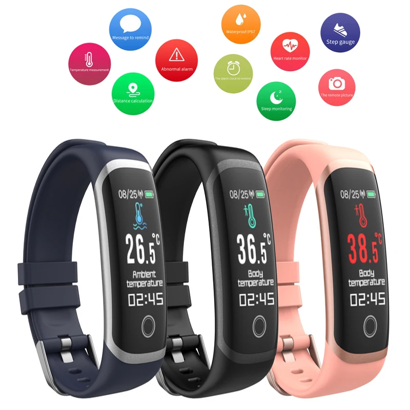 Фитнес браслет температура